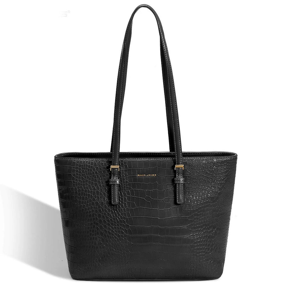 Sac à main shopping crocodile David Jones