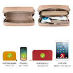 Petit sac bandoulière rectangulaire David Jones