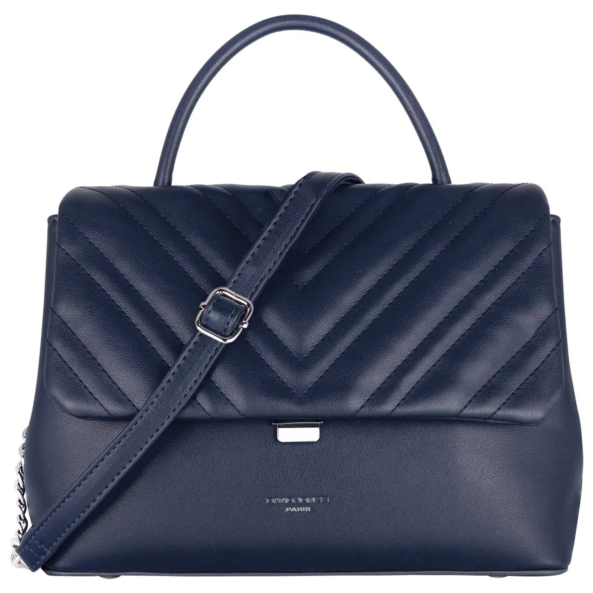 Sac à main bandoulière matelassé David Jones