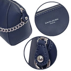 Petit sac bandoulière trapèze David Jones