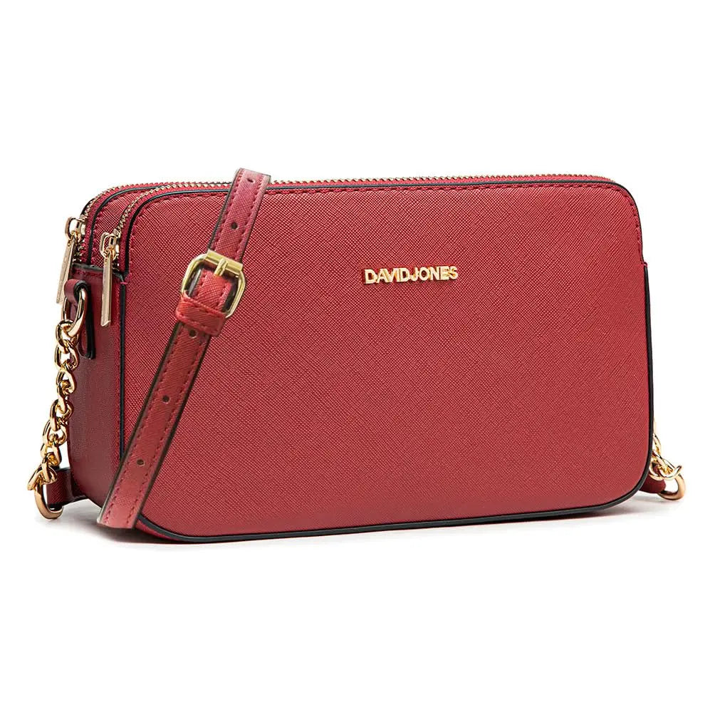 Petit sac bandoulière rectangulaire David Jones
