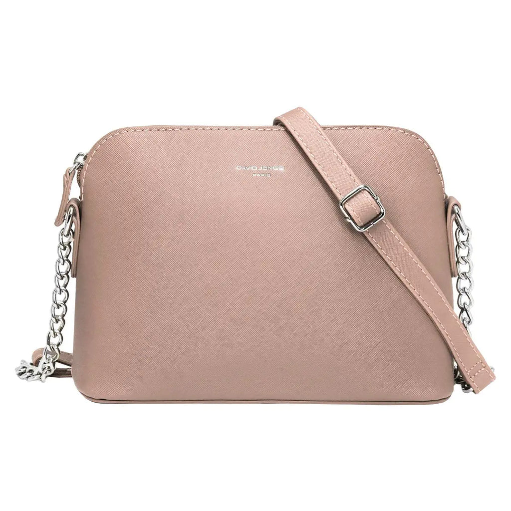 Petit sac bandoulière chaîne semi-rigide David Jones