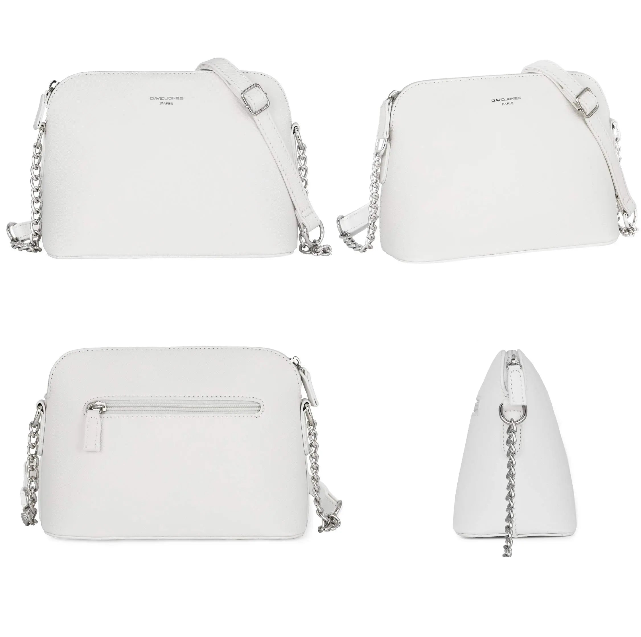 Petit sac bandoulière chaîne semi-rigide David Jones