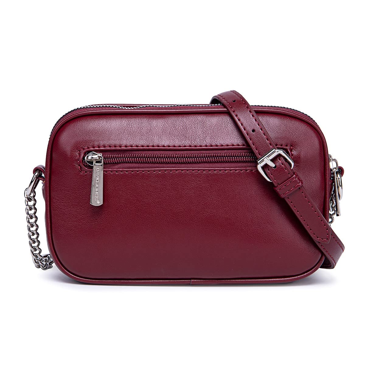 Petit sac bandoulière multipoche David Jones