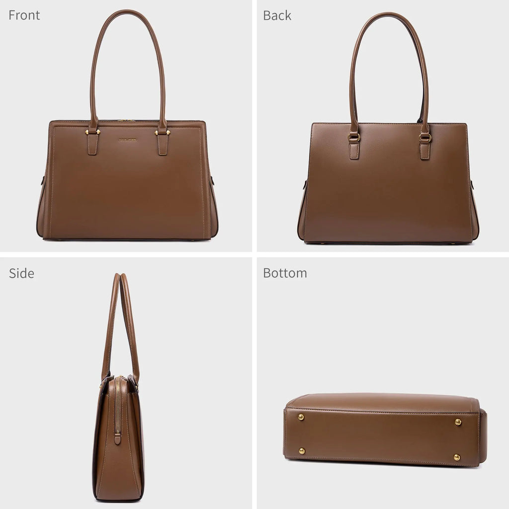 Grand Sac Porte-Document Sac à Main Business Cuir PU David Jones