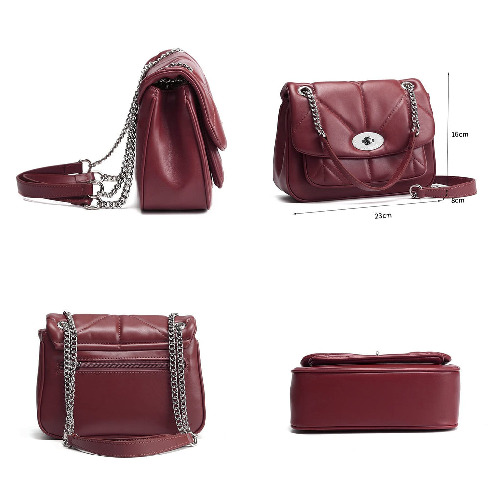 Sac bandoulière matelassé David Jones