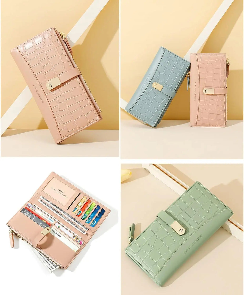Portefeuille compagnon long David Jones
