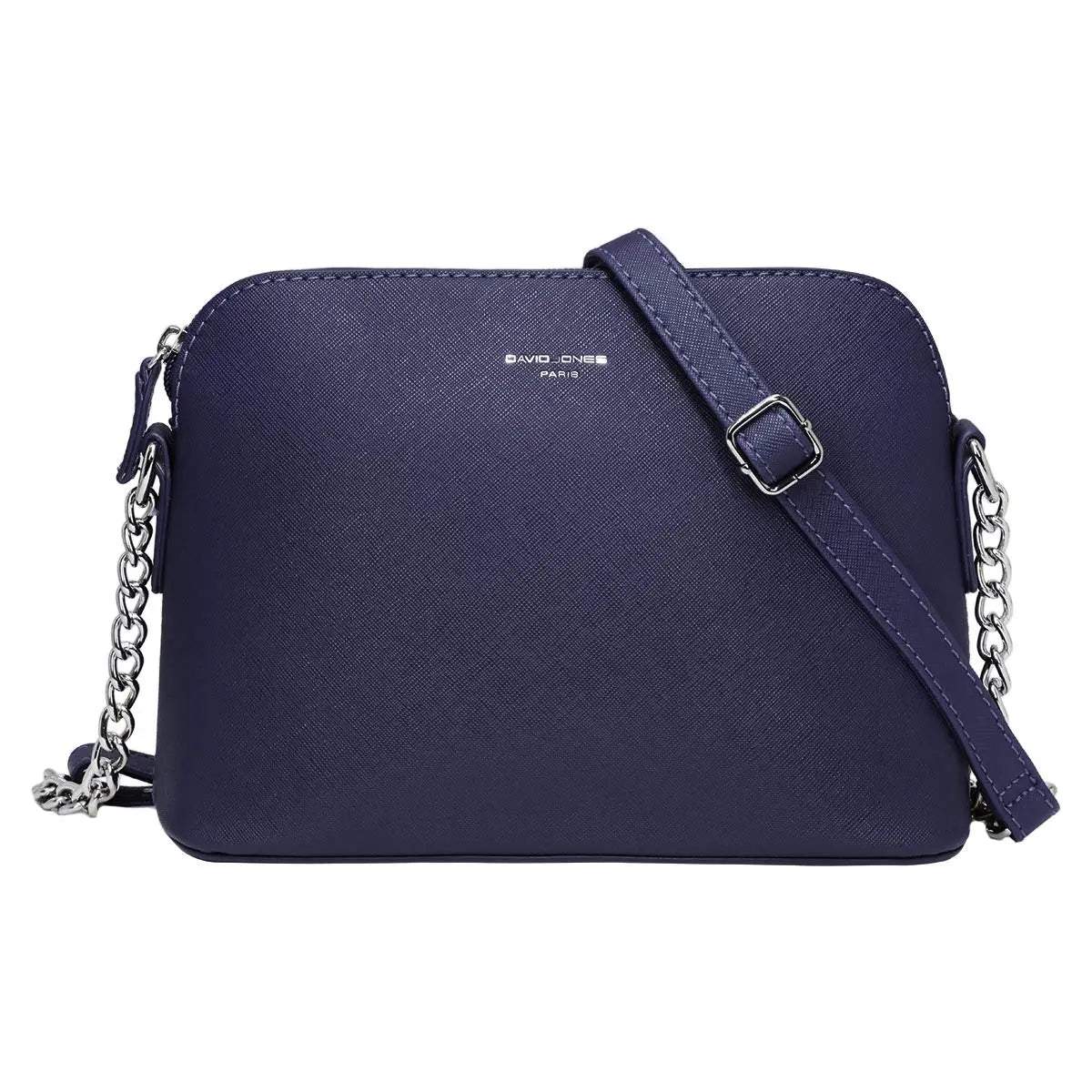 Petit sac bandoulière chaîne semi-rigide David Jones