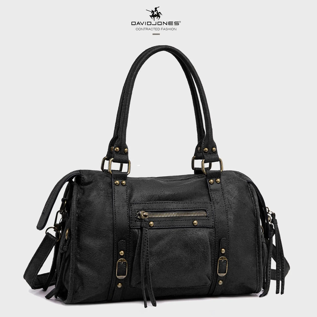 Petit Sac à Main Daim Porté Bandoulière Epaule Suède David Jones