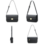 Petit sac bandoulière rabat rigide David Jones
