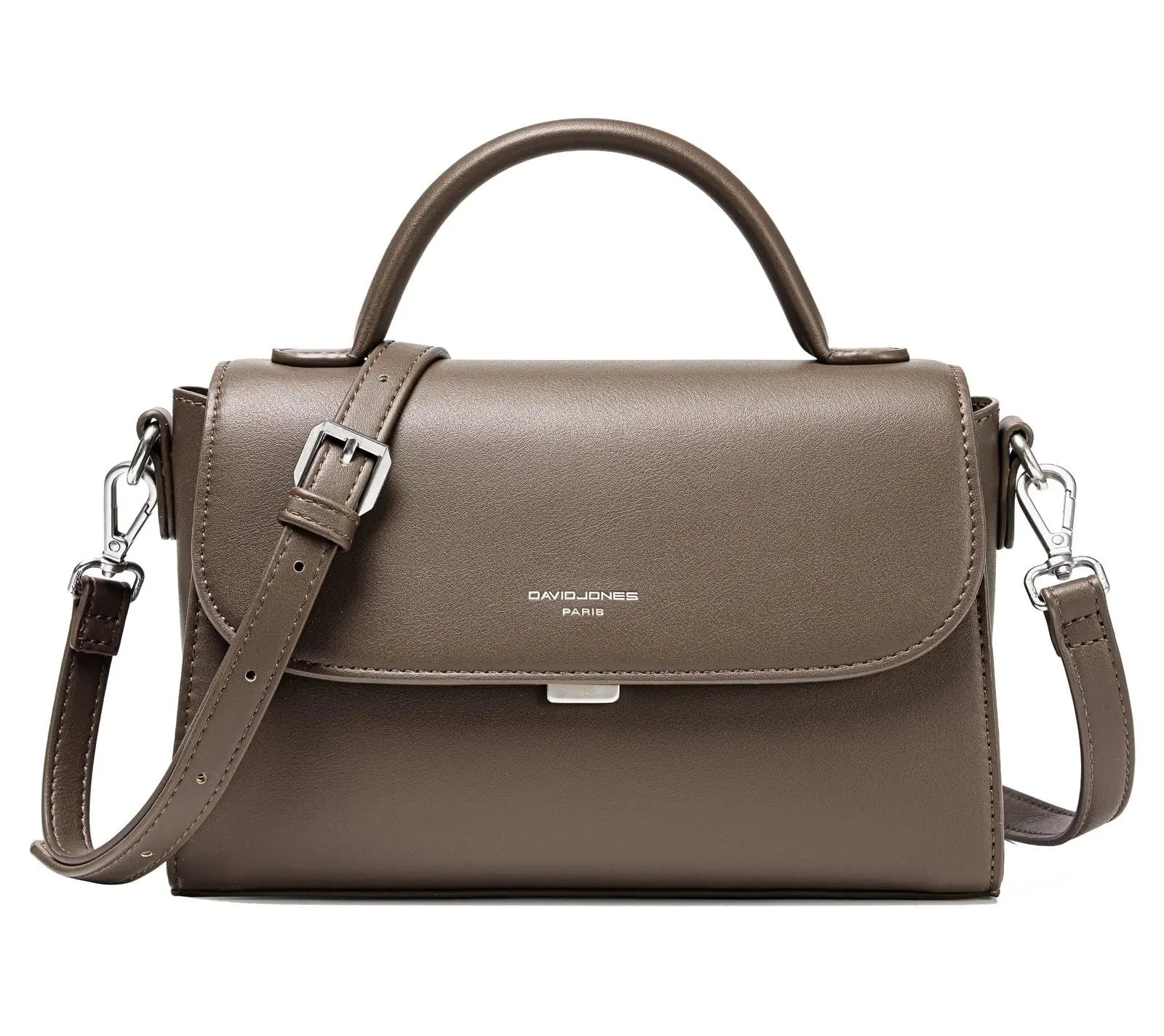 Sac bandoulière besace rabat David Jones