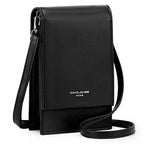 Sac bandoulière à rabat rectangulaire David Jones