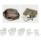 Grand Sac à Main Cabas XL Fourre-Tout Daim Suède David Jones