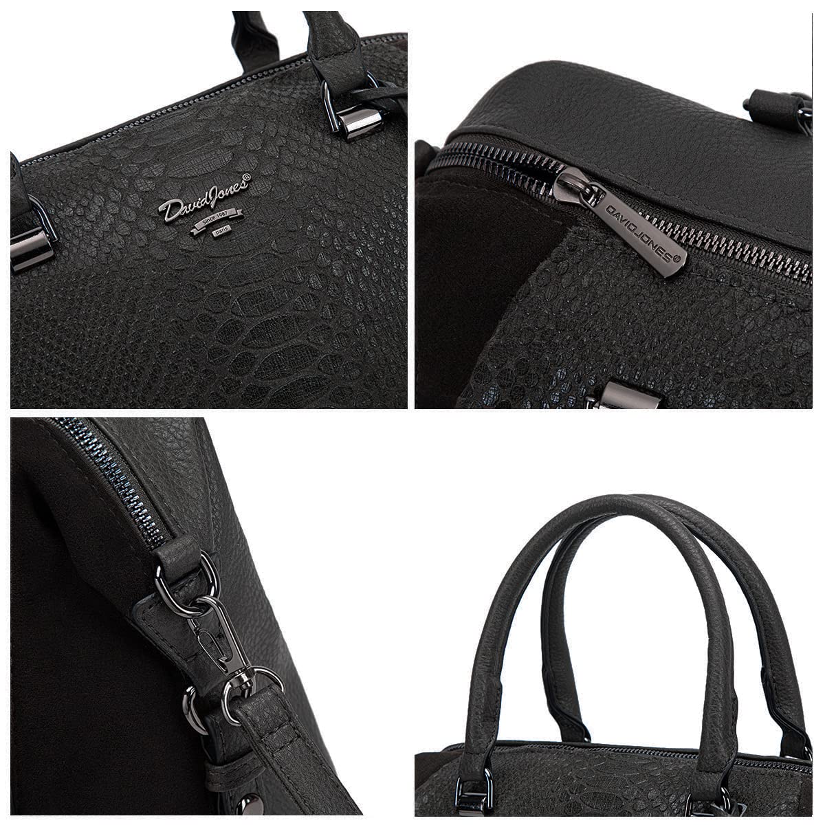 Sac à main bowling polochon David Jones