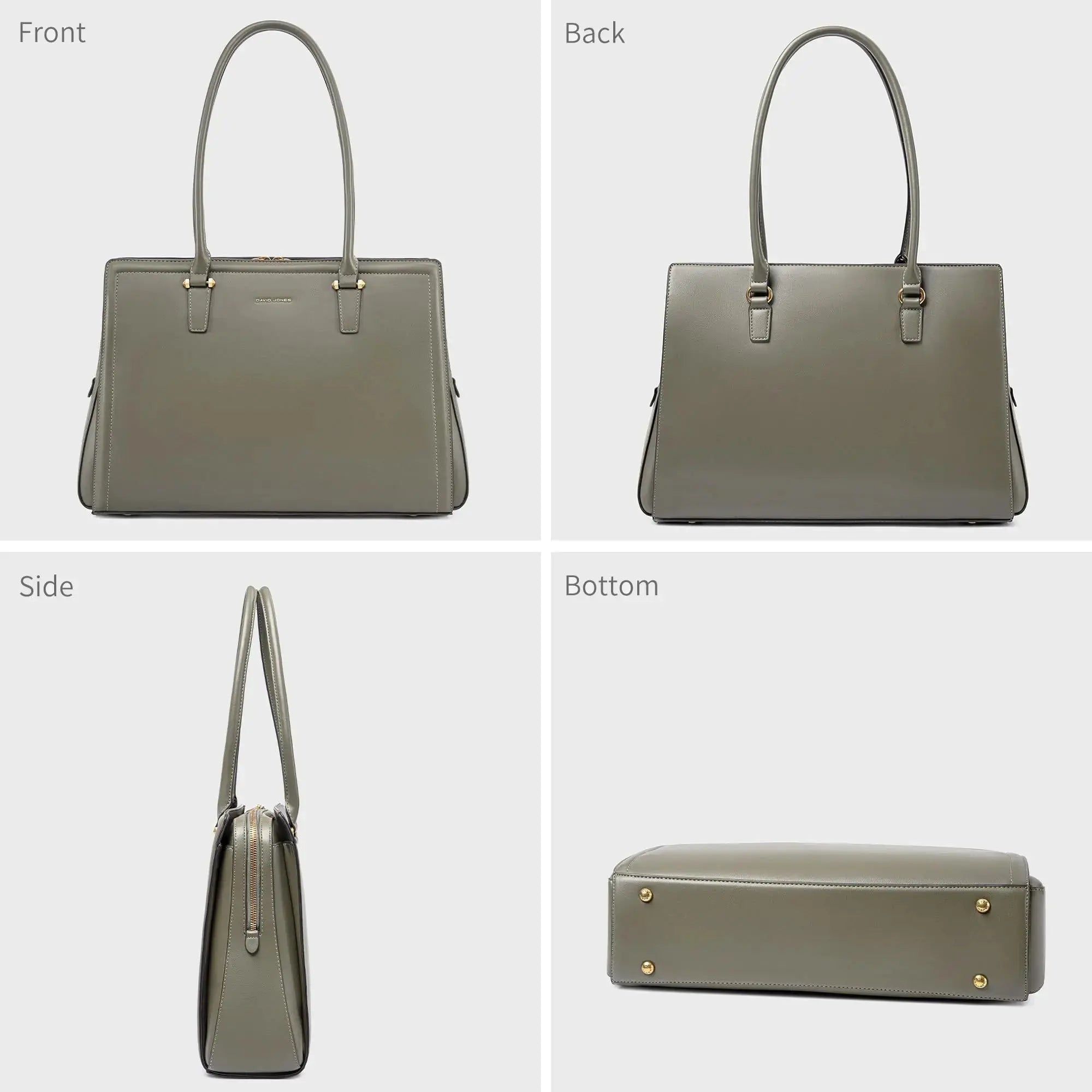 Grand Sac Porte-Document Sac à Main Business Cuir PU David Jones