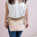 Sac bandoulière pailletté tricolore CRAZYCHIC