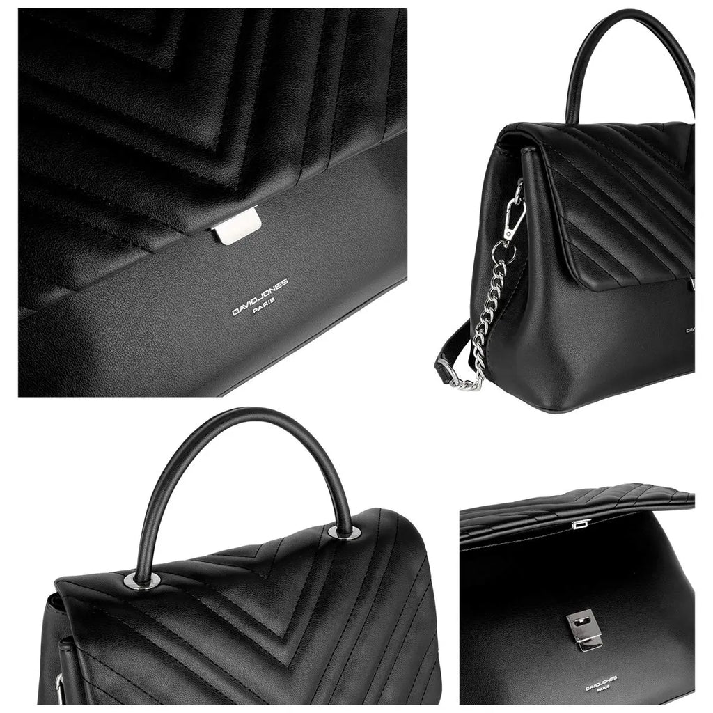 Sac à main bandoulière matelassé David Jones