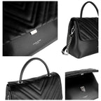 Sac à main bandoulière matelassé David Jones