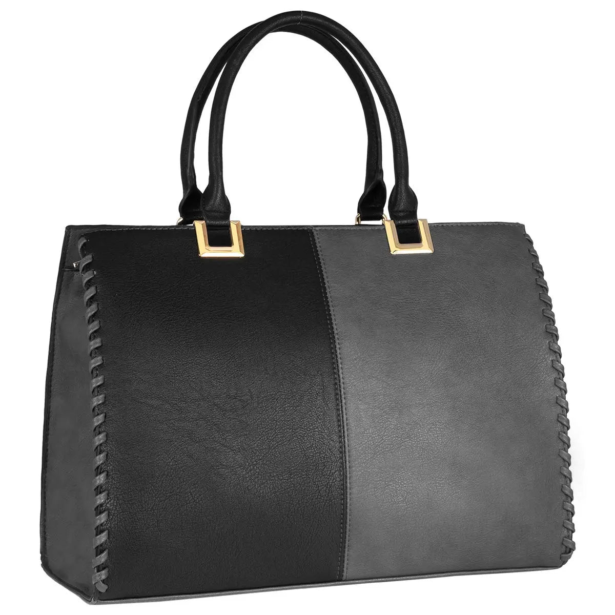Sac cabas bicolore grand format CRAZYCHIC