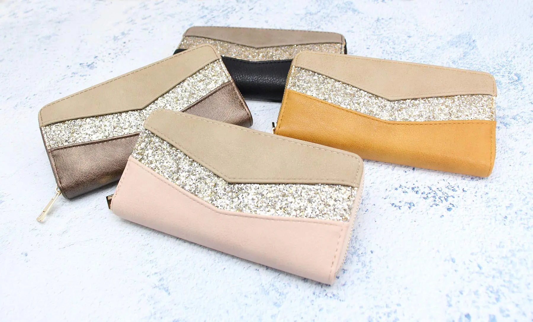 Portefeuille pailleté CRAZYCHIC