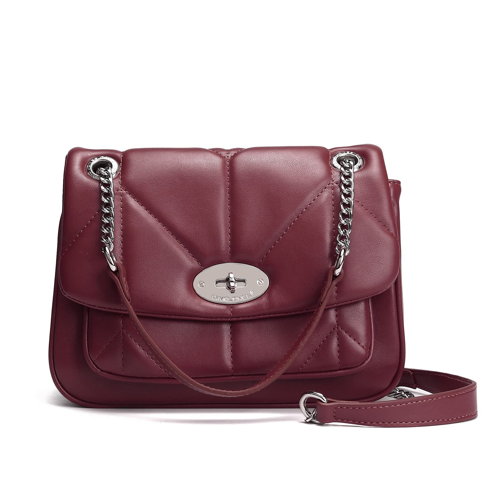 Sac bandoulière matelassé David Jones