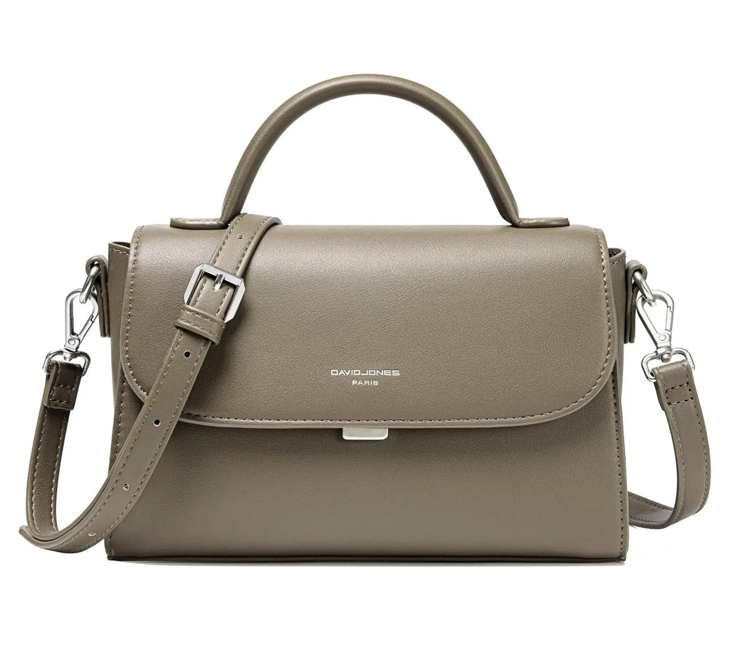 Sac bandoulière besace rabat David Jones