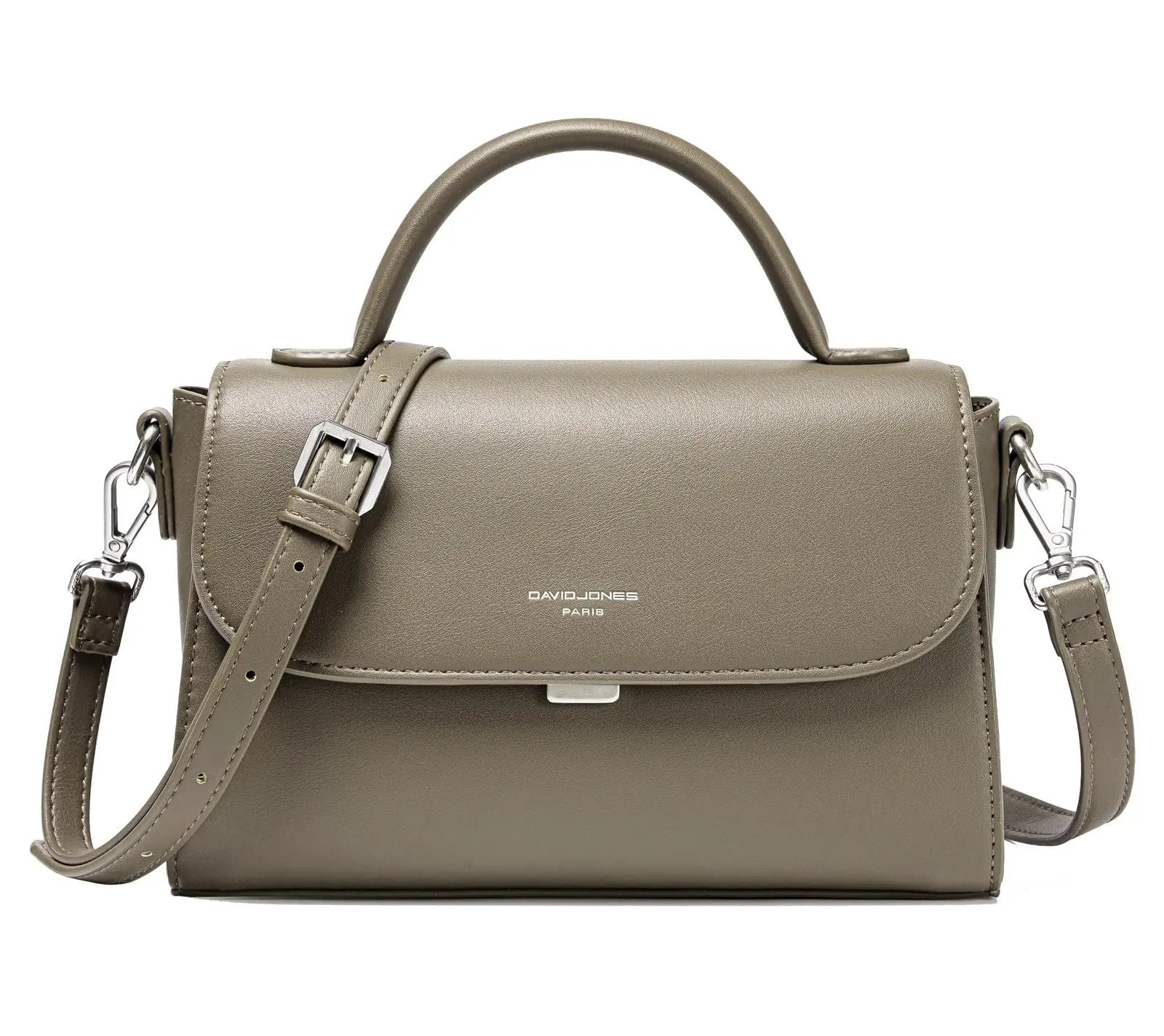 Sac bandoulière besace rabat David Jones