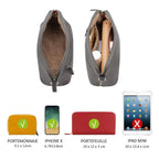 Petit sac bandoulière chaîne semi-rigide David Jones