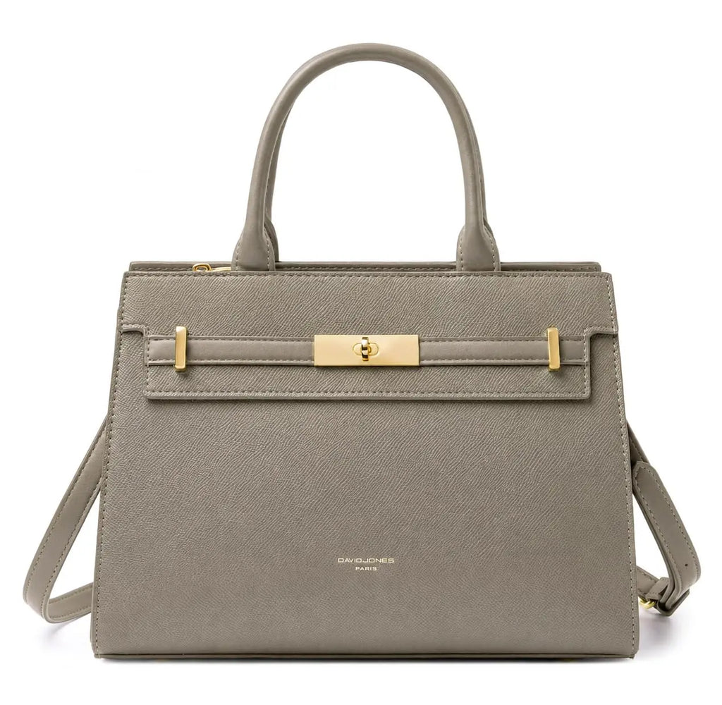 Sac à Main bandoulière avec une élégante boucle ceinture dorée David Jones