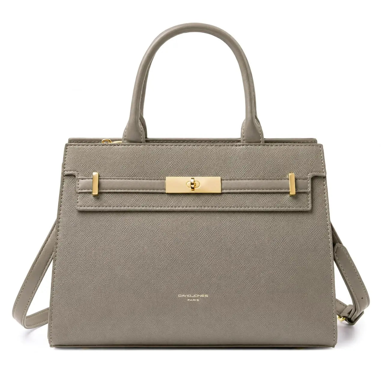 Sac à Main bandoulière avec une élégante boucle ceinture dorée David Jones