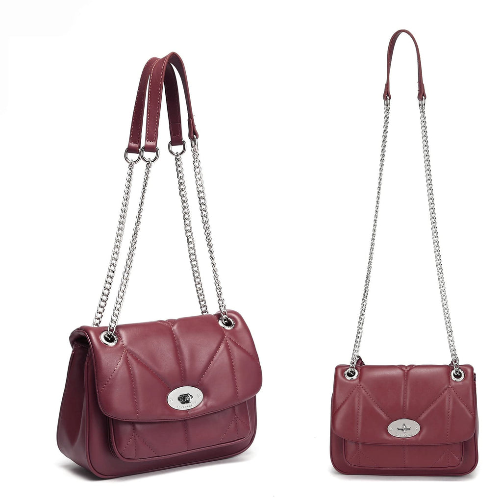 Sac bandoulière matelassé David Jones