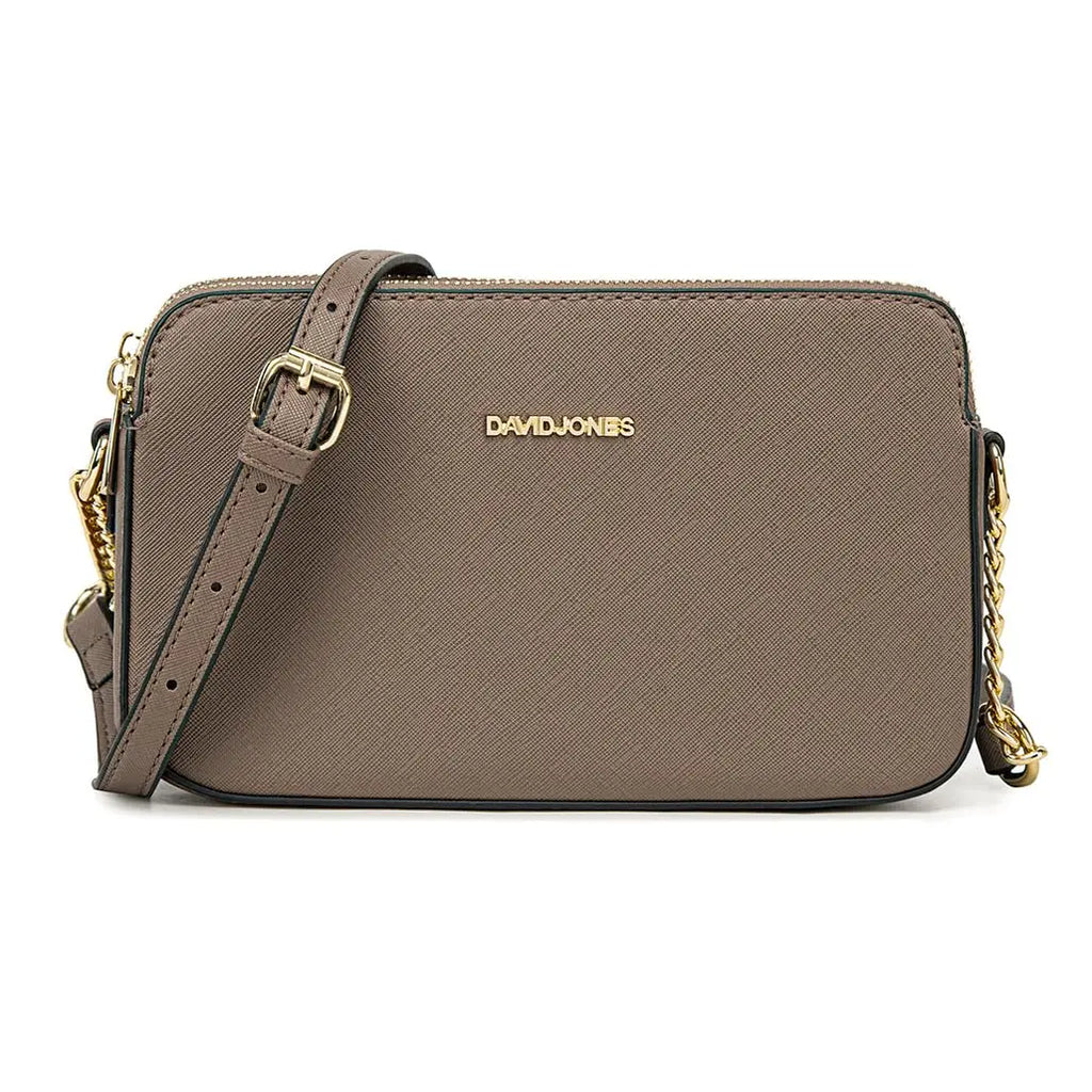 Petit sac bandoulière rectangulaire David Jones