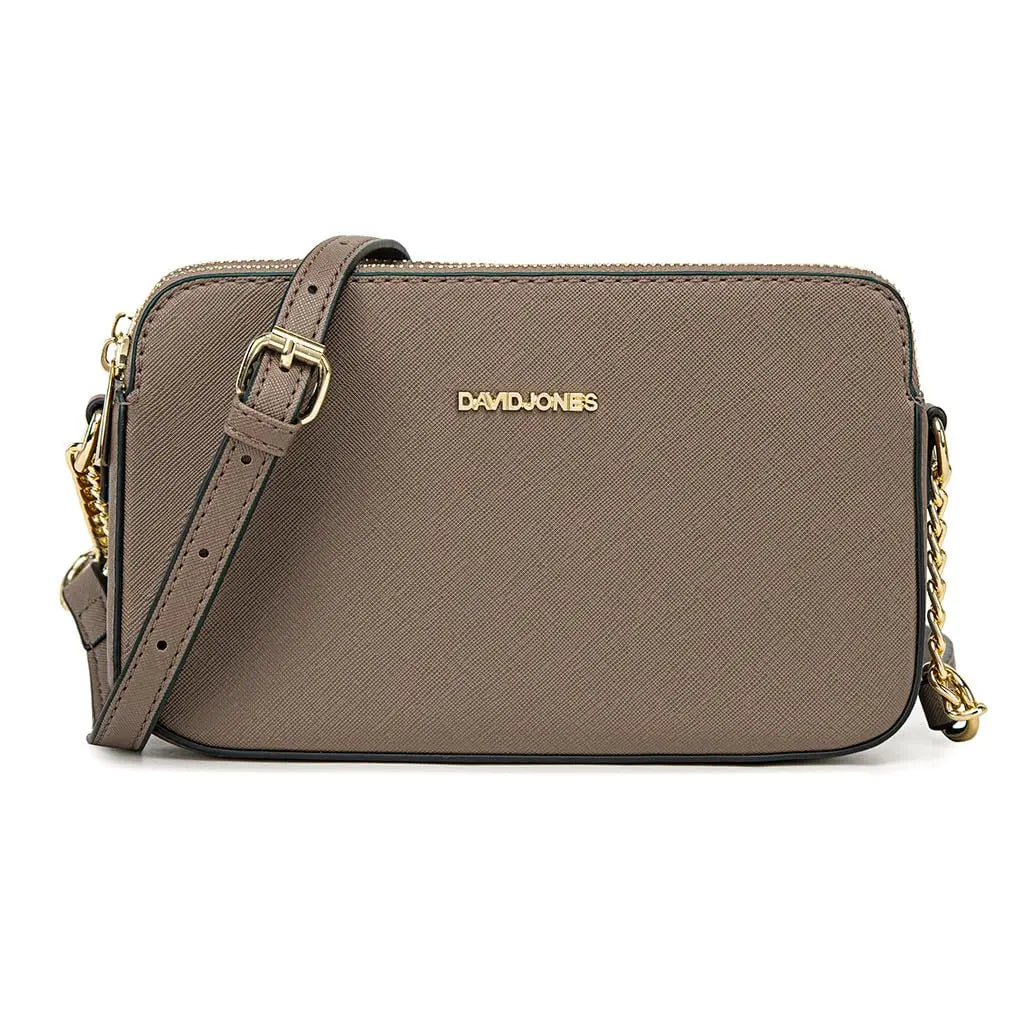 Petit sac bandoulière rectangulaire David Jones