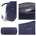 Petit sac bandoulière chaîne semi-rigide David Jones