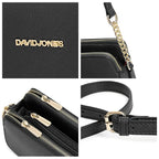 Petit sac bandoulière rectangulaire David Jones