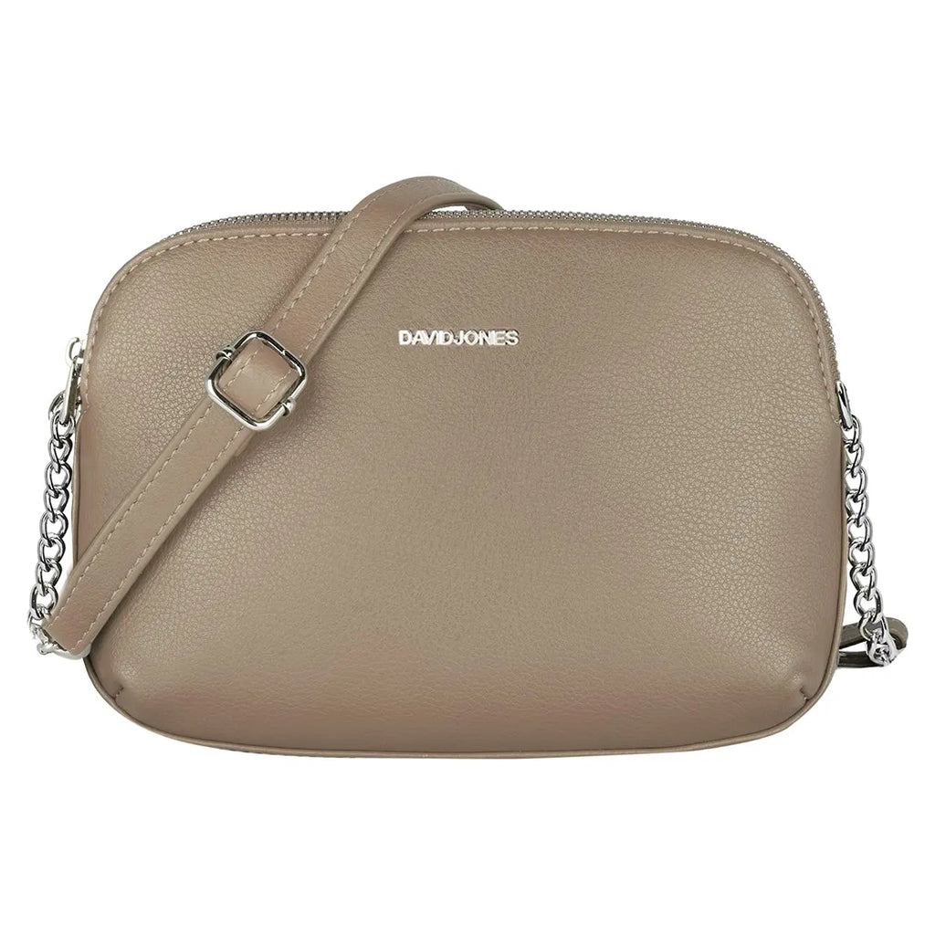 Sac bandoulière multipoche à 3 compartiments David Jones