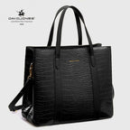 Sac à main cabas crocodile David Jones