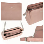 Petit sac bandoulière 3 compartiments David Jones