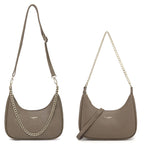 Petit sac porté épaule forme banane David Jones