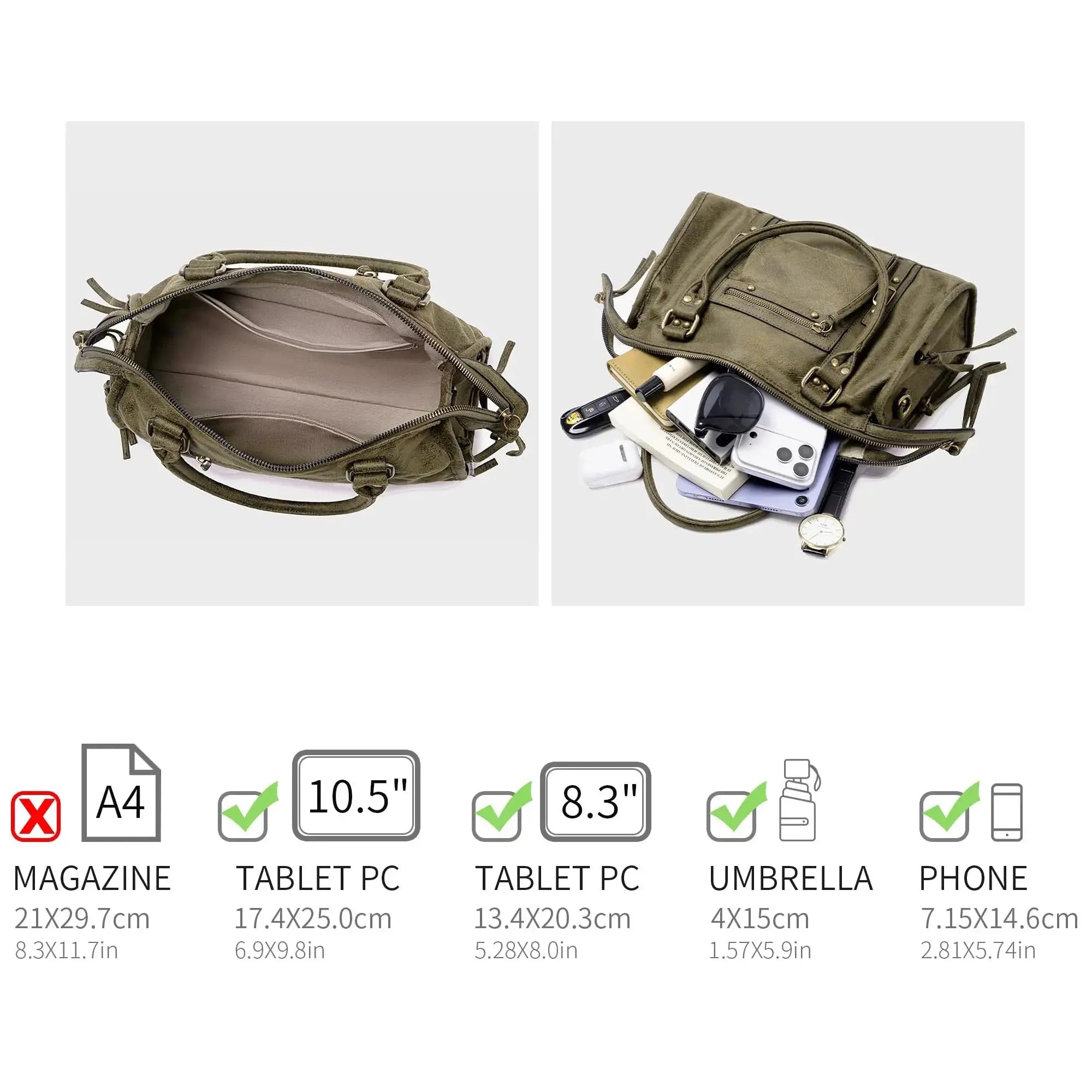 Petit Sac à Main Daim Porté Bandoulière Epaule Suède David Jones