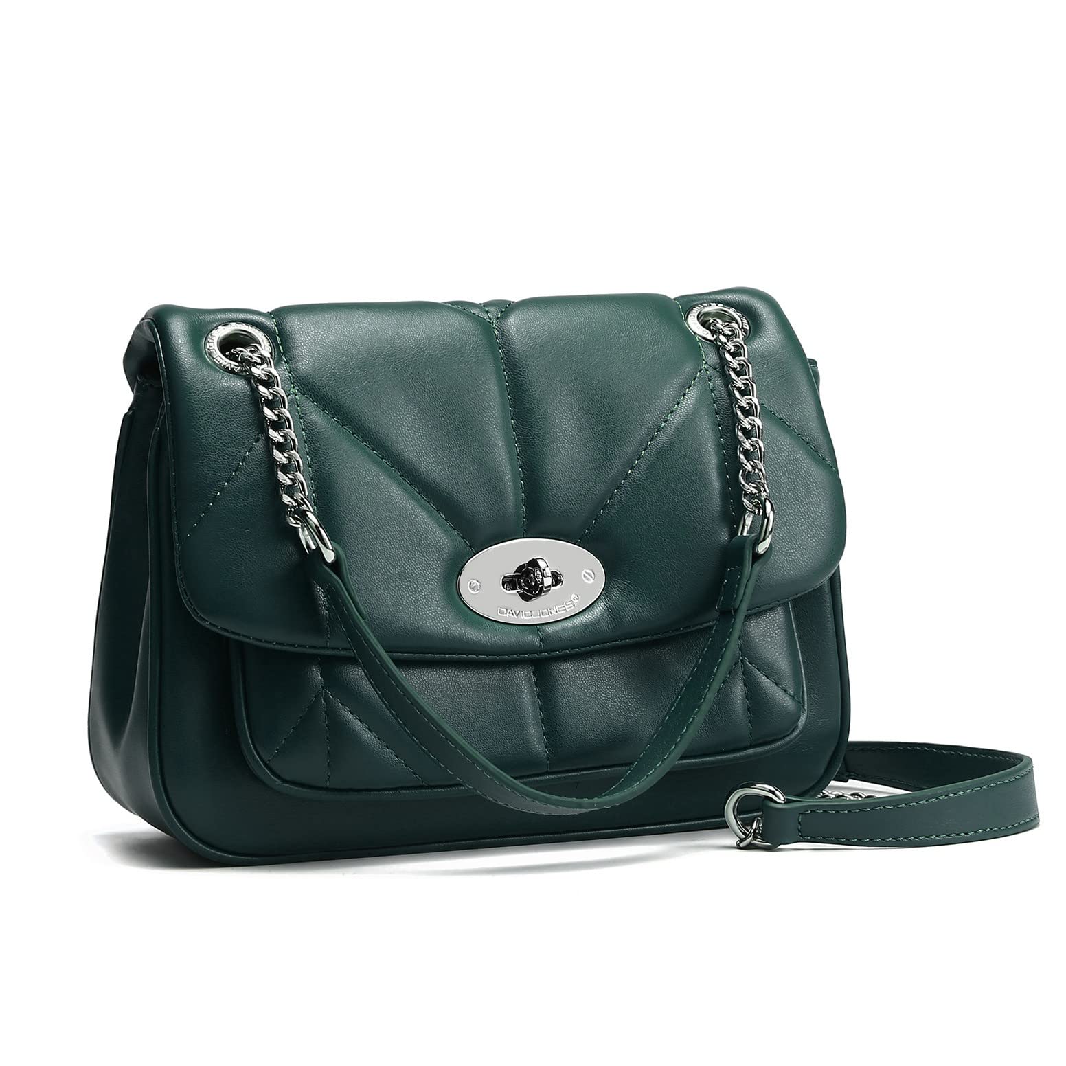 Sac bandoulière matelassé David Jones