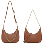 Petit sac porté épaule forme banane David Jones
