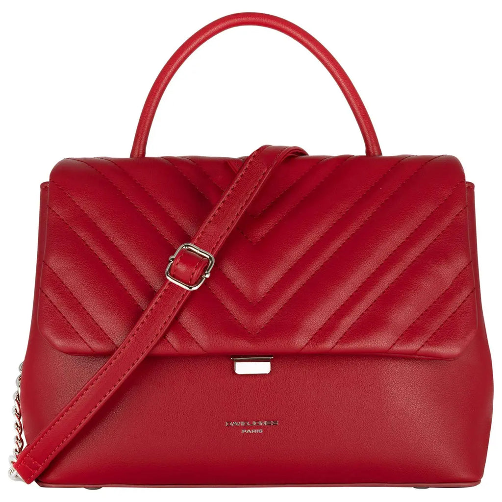 Sac à main bandoulière matelassé David Jones