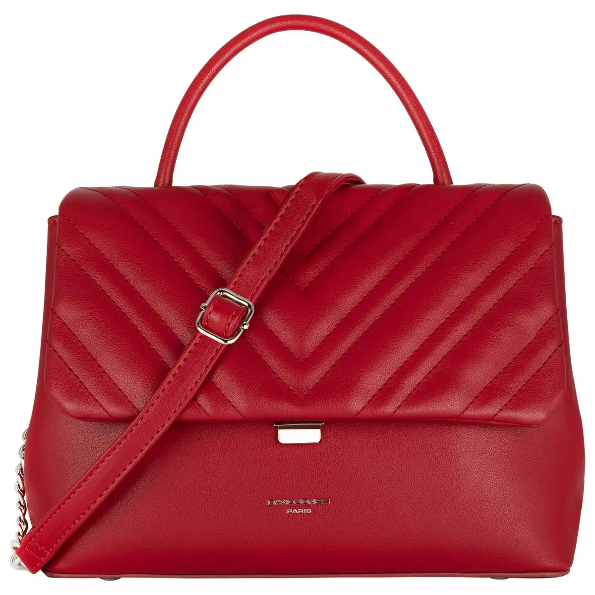 Sac à main bandoulière matelassé David Jones