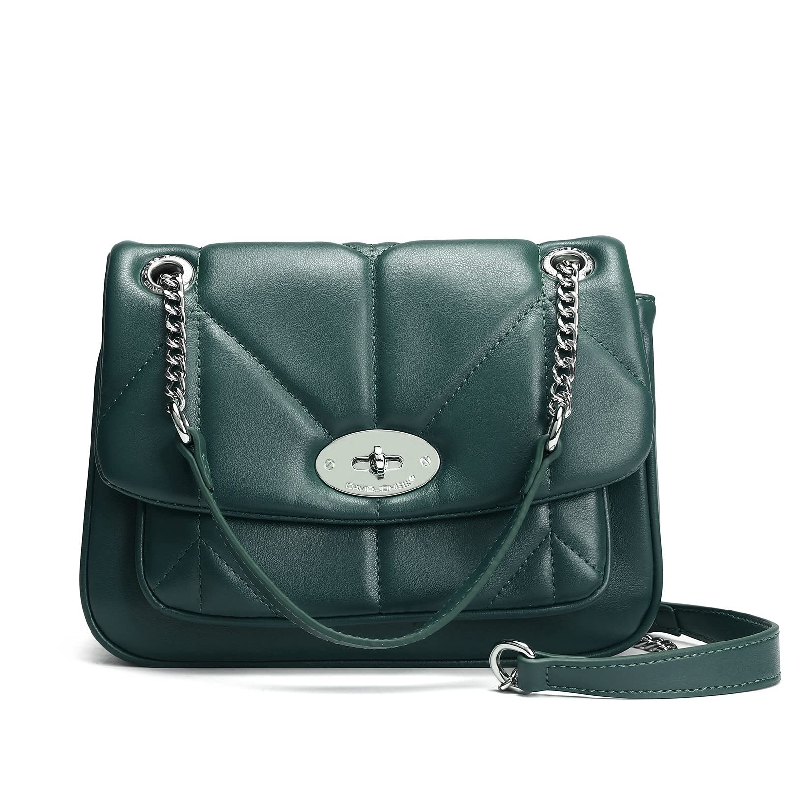 Sac bandoulière matelassé David Jones