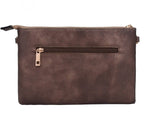 Sac bandoulière souple pailletté tricolore pompon CRAZYCHIC