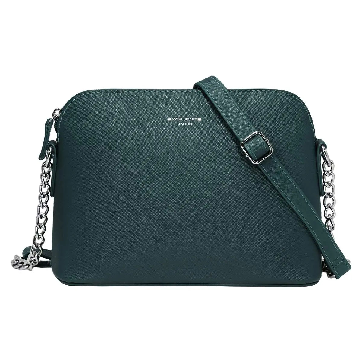 Petit sac bandoulière chaîne semi-rigide David Jones