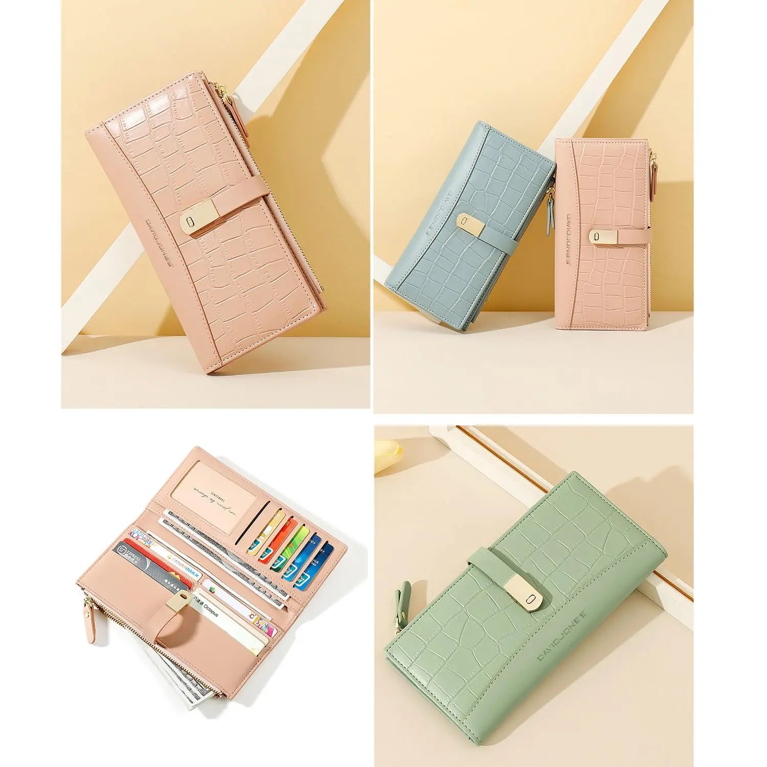 Portefeuille compagnon long David Jones