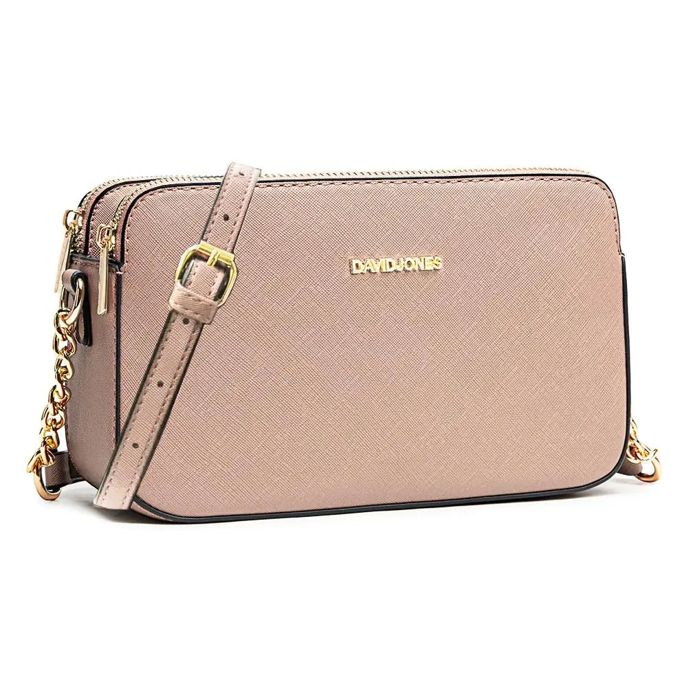Petit sac bandoulière rectangulaire David Jones
