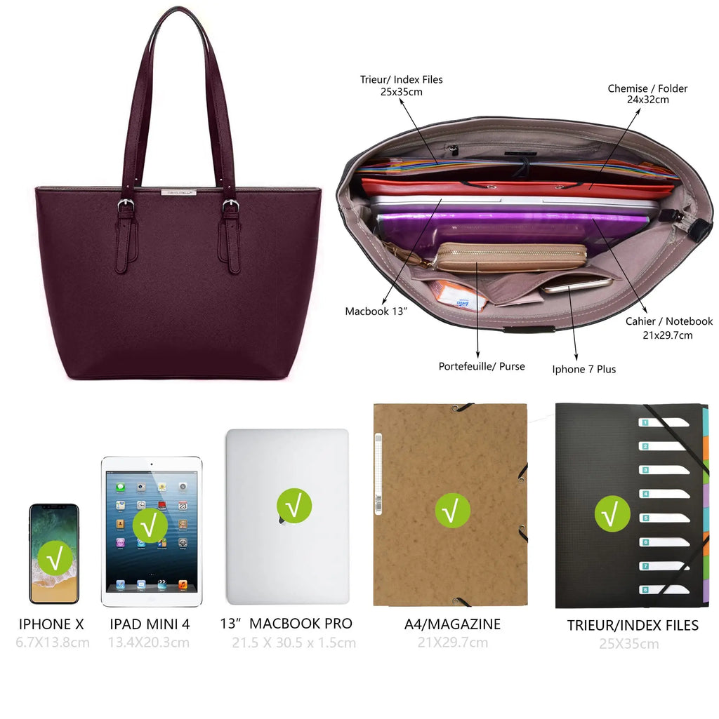 Sac à main shopping grand format David Jones